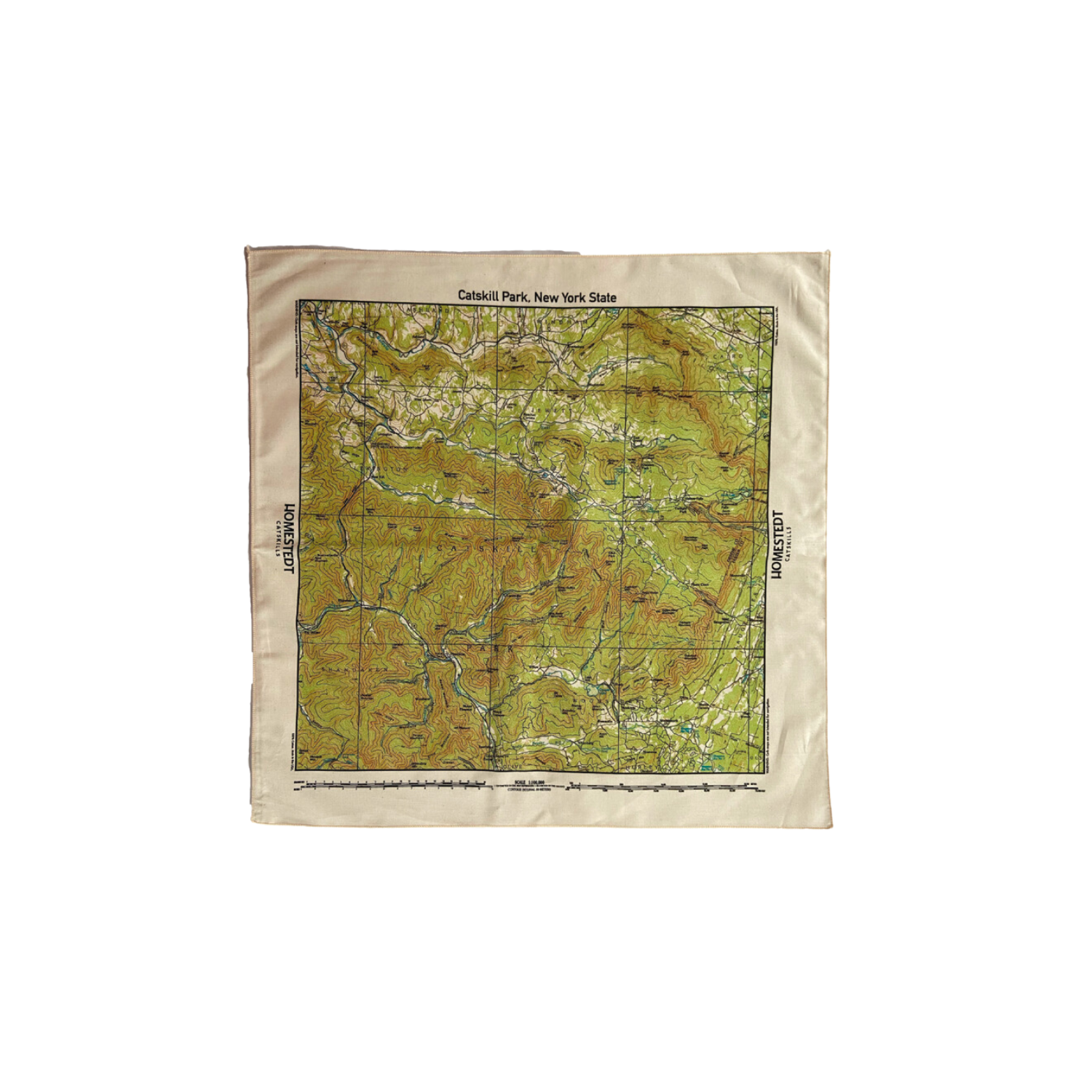 Catskill Mountains USGS Bandana